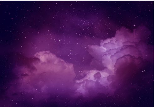 purple cloud